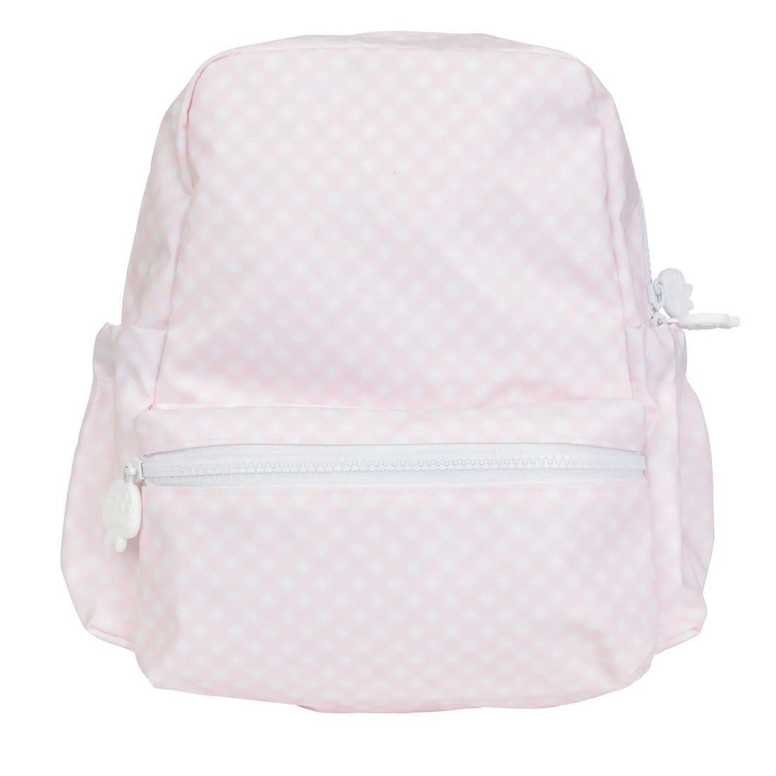 Apple of my Isla The Backpack (small): Pink Gingham