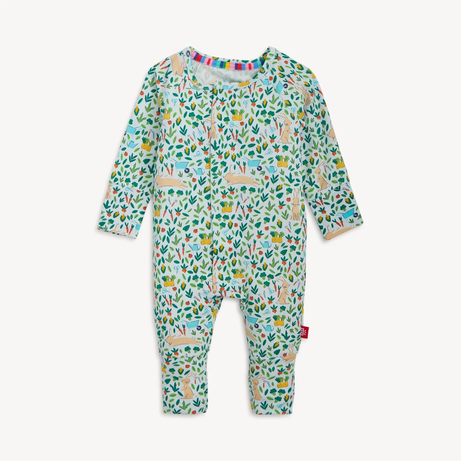 Bunny Garden Modal Magnetic Conv Coverall