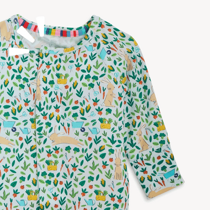 Bunny Garden Modal Magnetic Footie