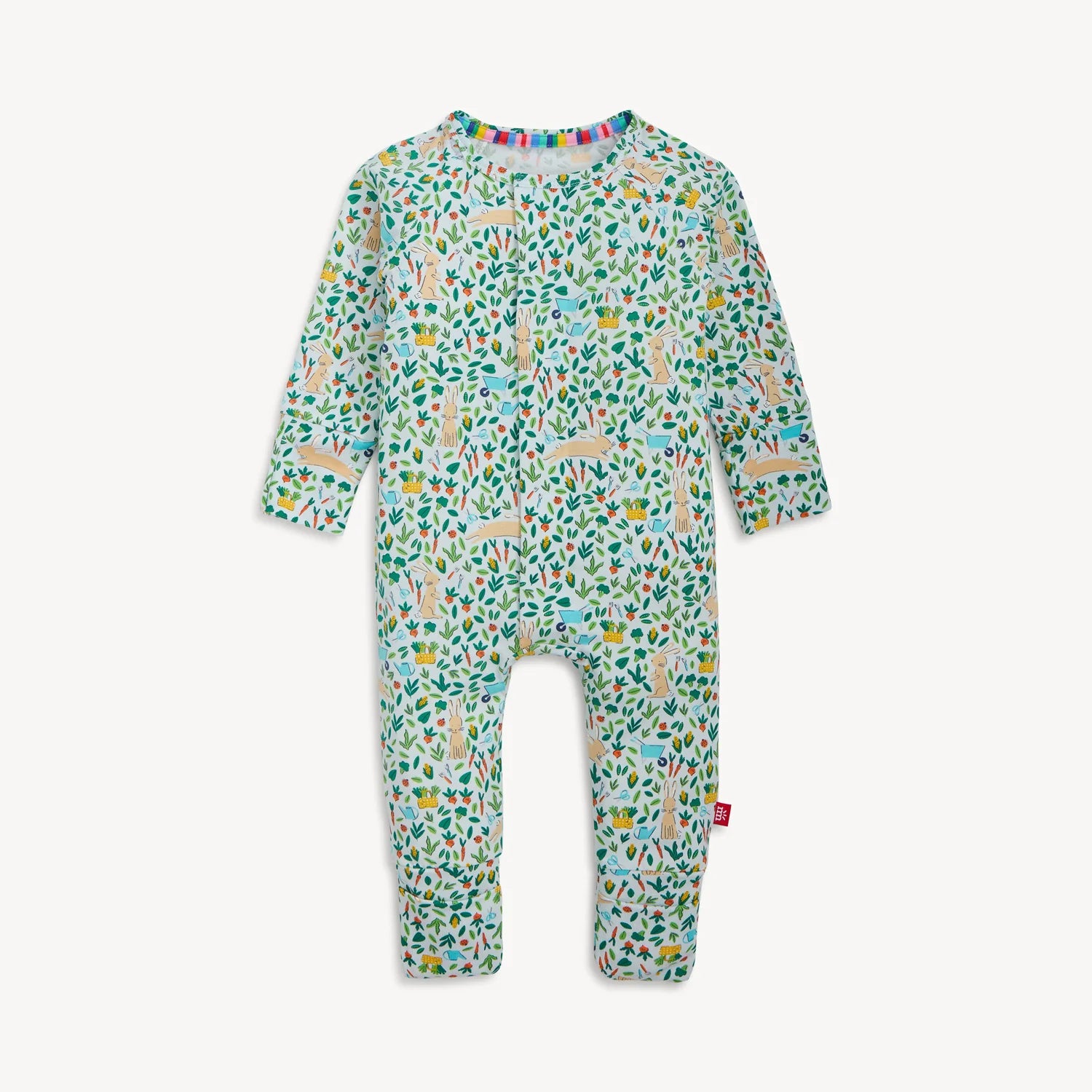 Bunny Garden Modal Magnetic Conv Coverall