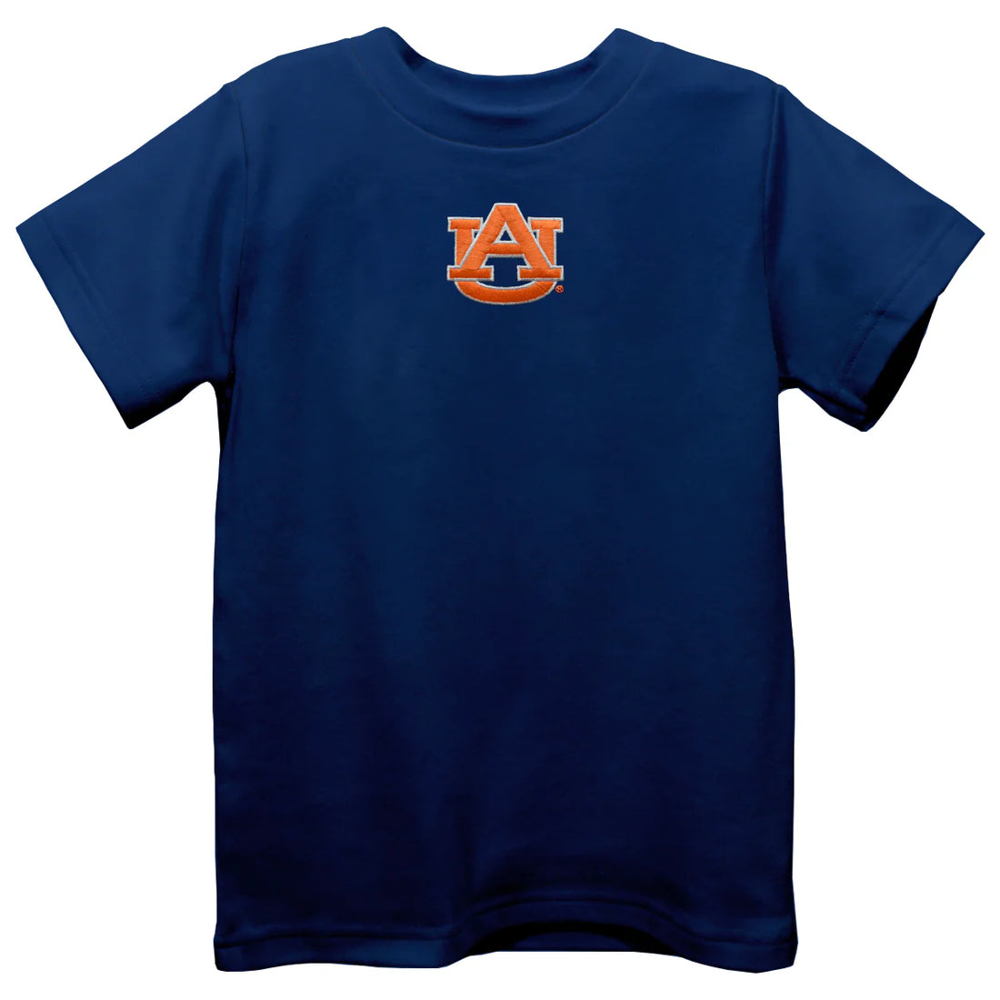 Auburn Tigers Embroidered Navy SS T-Shirt