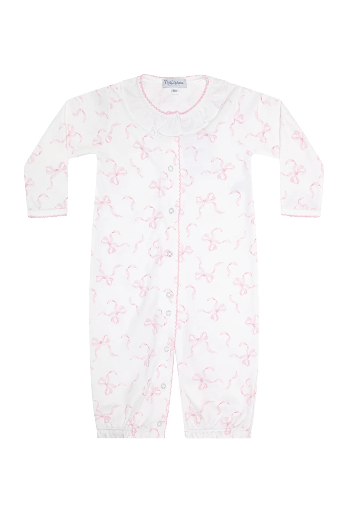 Charming Bows Print Converter Gown