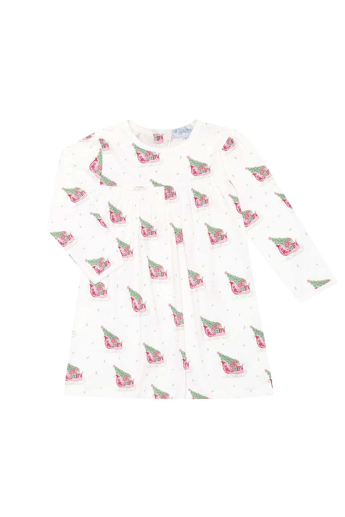 Red Merry Sleighs Playtime Dress