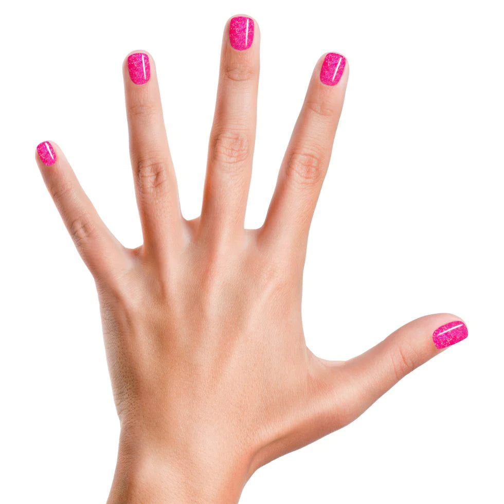 Piggy Paint Nail Polish: Neon Lights (Neon Hot Pink)