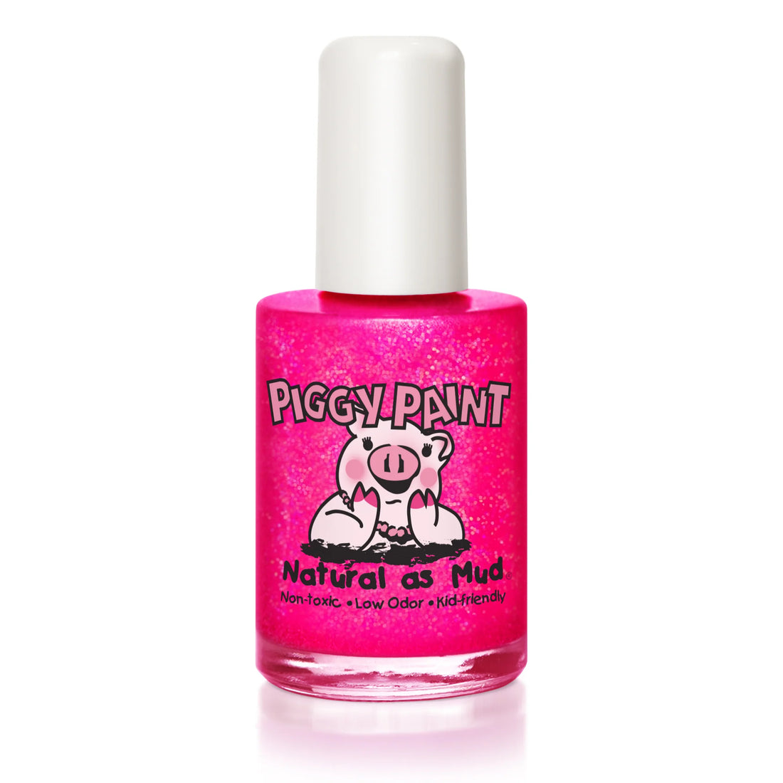 Piggy Paint Nail Polish: Neon Lights (Neon Hot Pink)