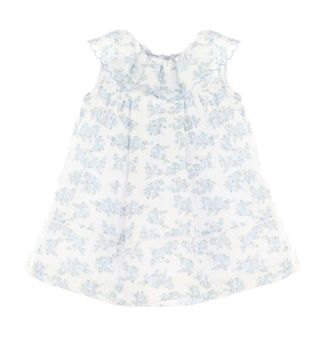 Floral Bluffs Ruffle Dress: Lilac