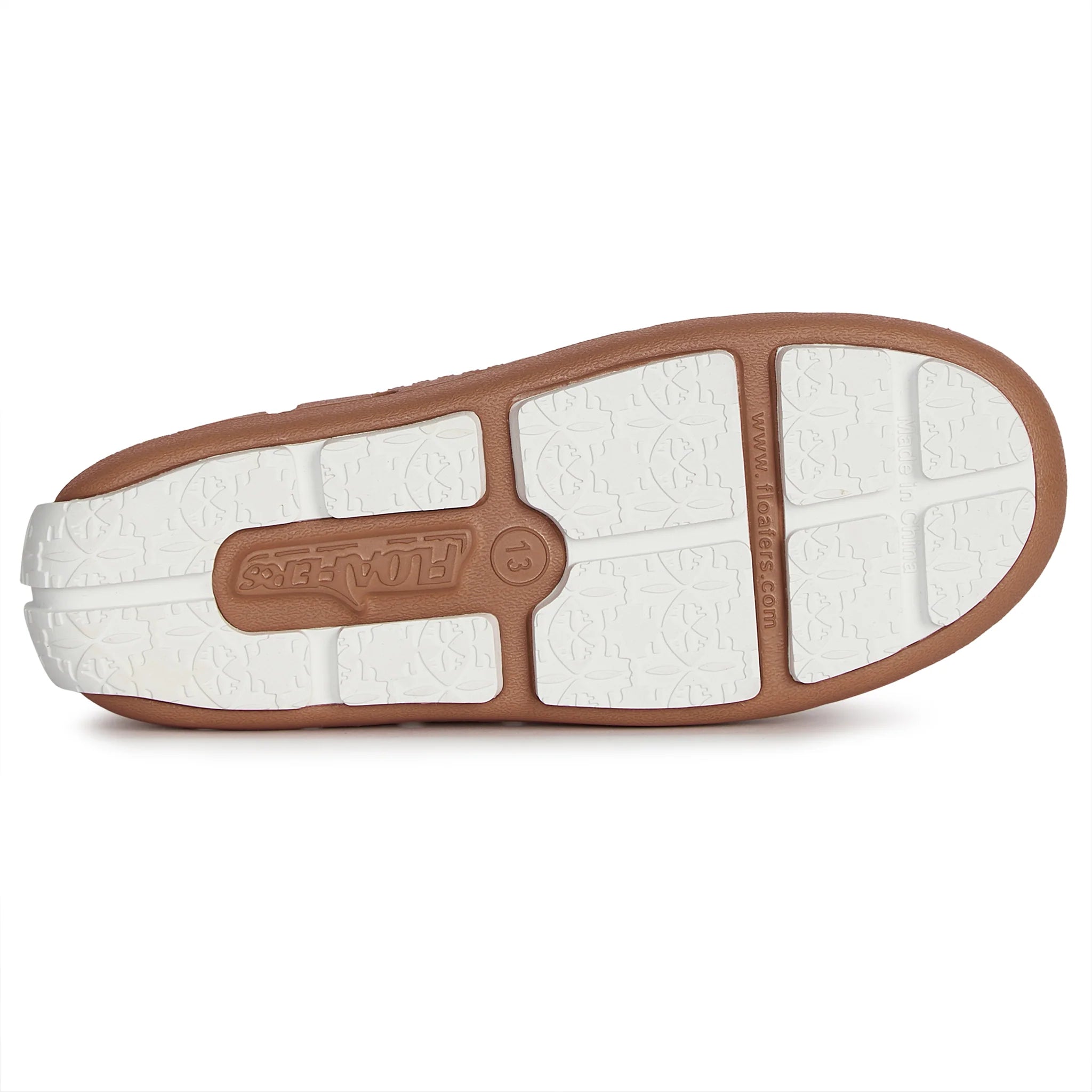 Floafers Prodigy Drive: Tan/Bright White