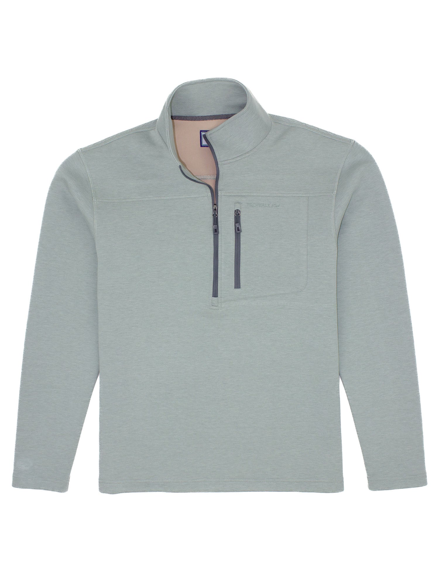 Properly Tied Boys Arctic Pullover: Sage Green