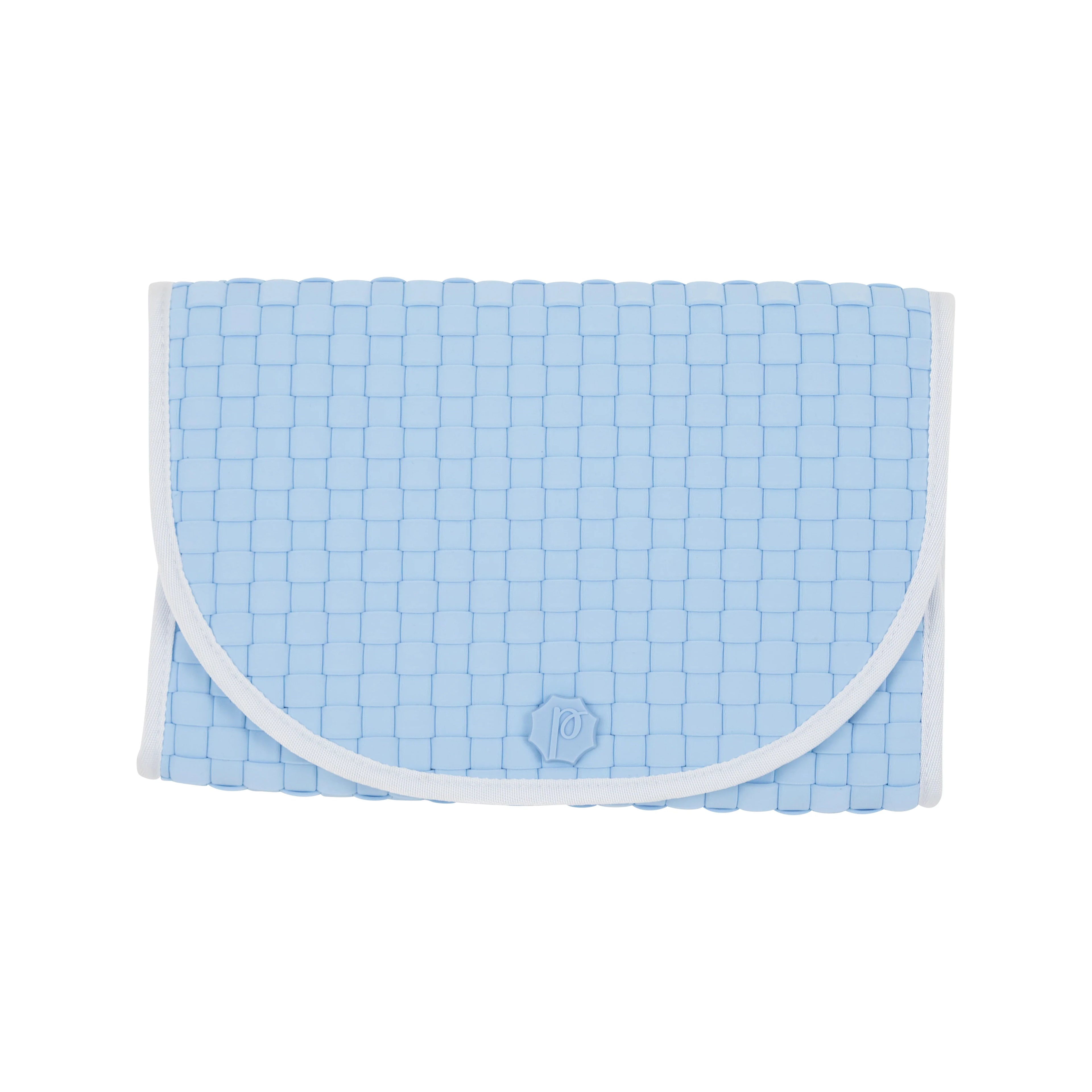 TBBC x Pluie Pret Changing Clutch: Buckhead Blue Gingham