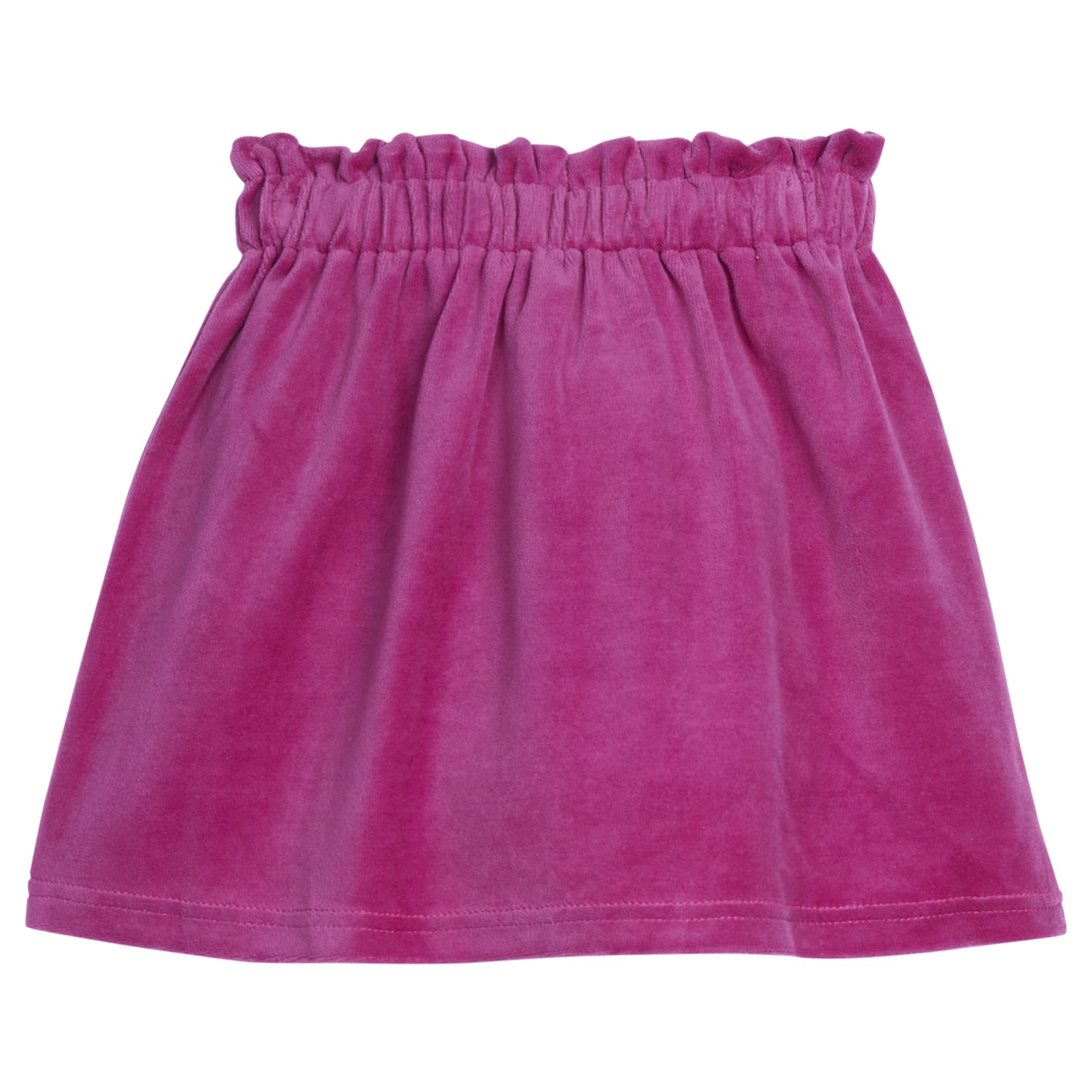 Portofino Skirt: Magenta Velour