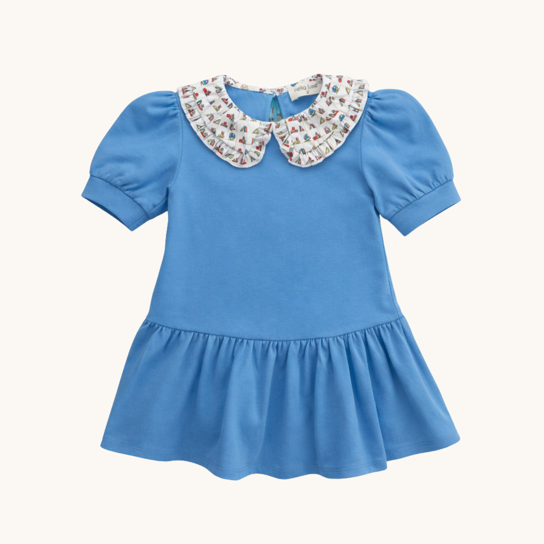 Back To School Puff Sleeve Tennis Dress