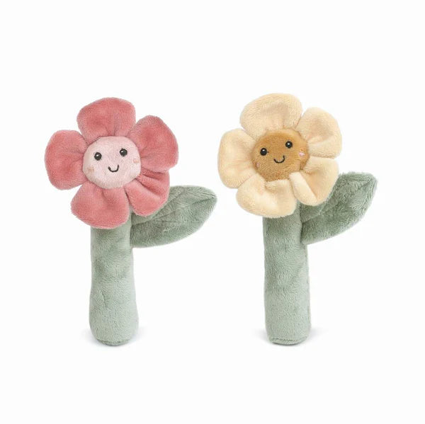 Flower Plush Rattle