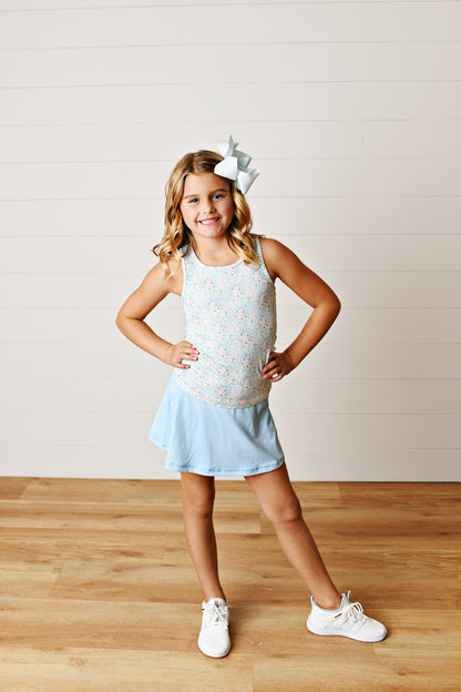 Blue Active Skort