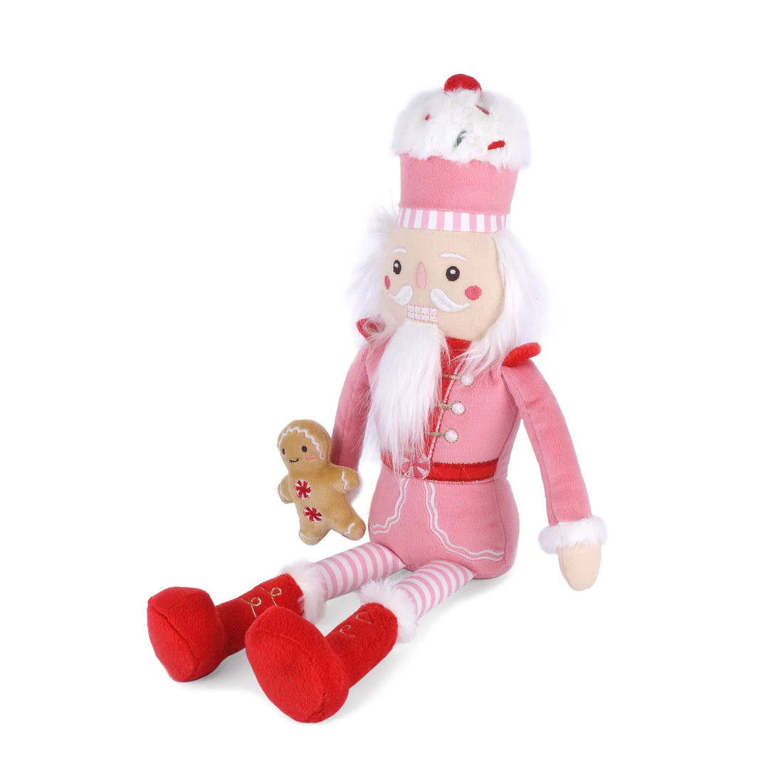 Gingerbread Nutcracker Pink