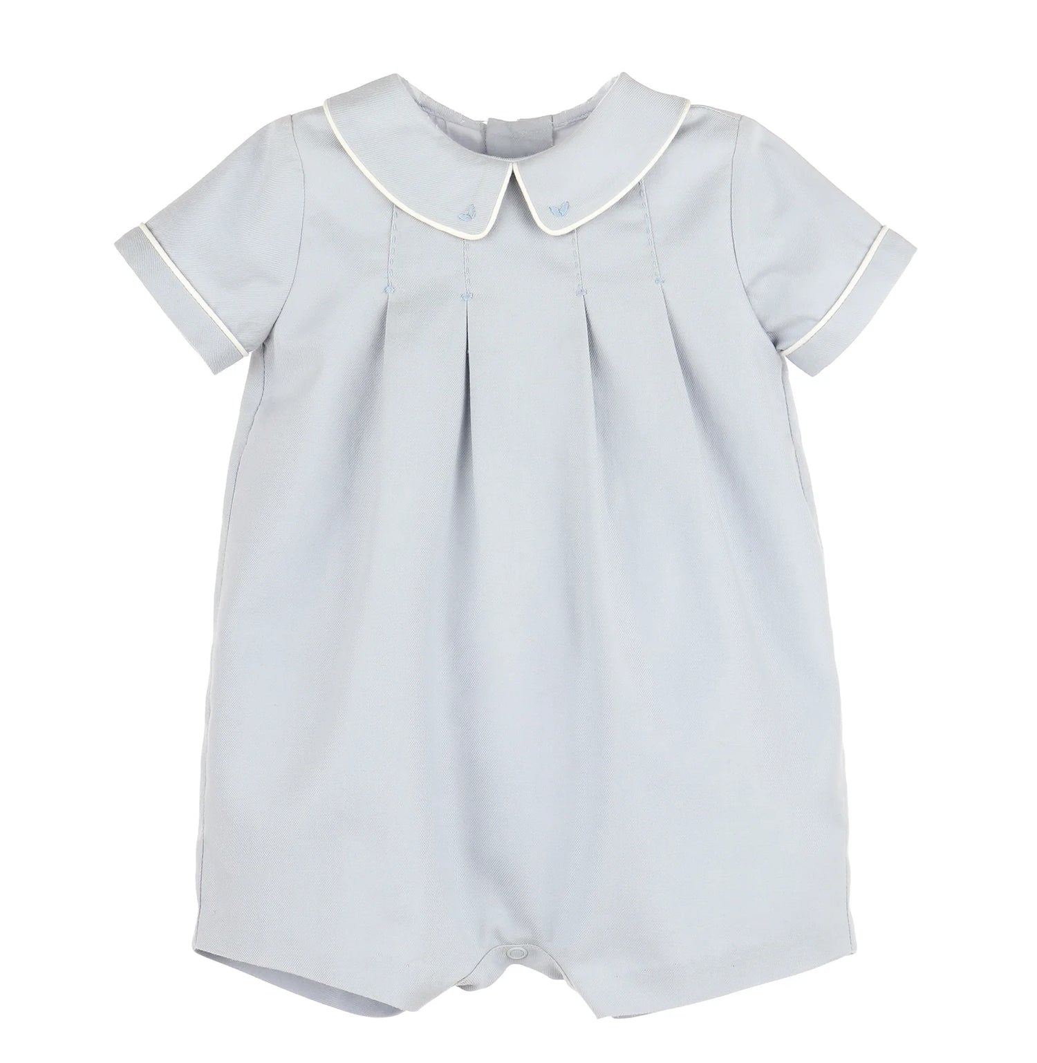 Frosty Twill Shortall: Blue