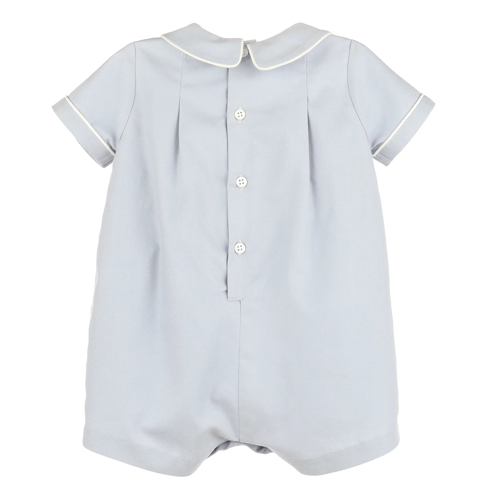 Frosty Twill Shortall: Blue