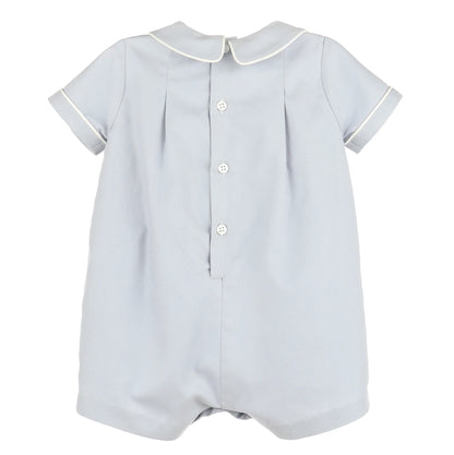 Frosty Twill Shortall: Blue