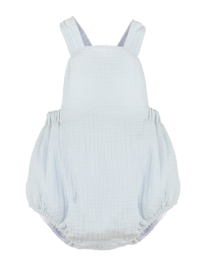 Cuddle Cotton Vintage Overall: Blue