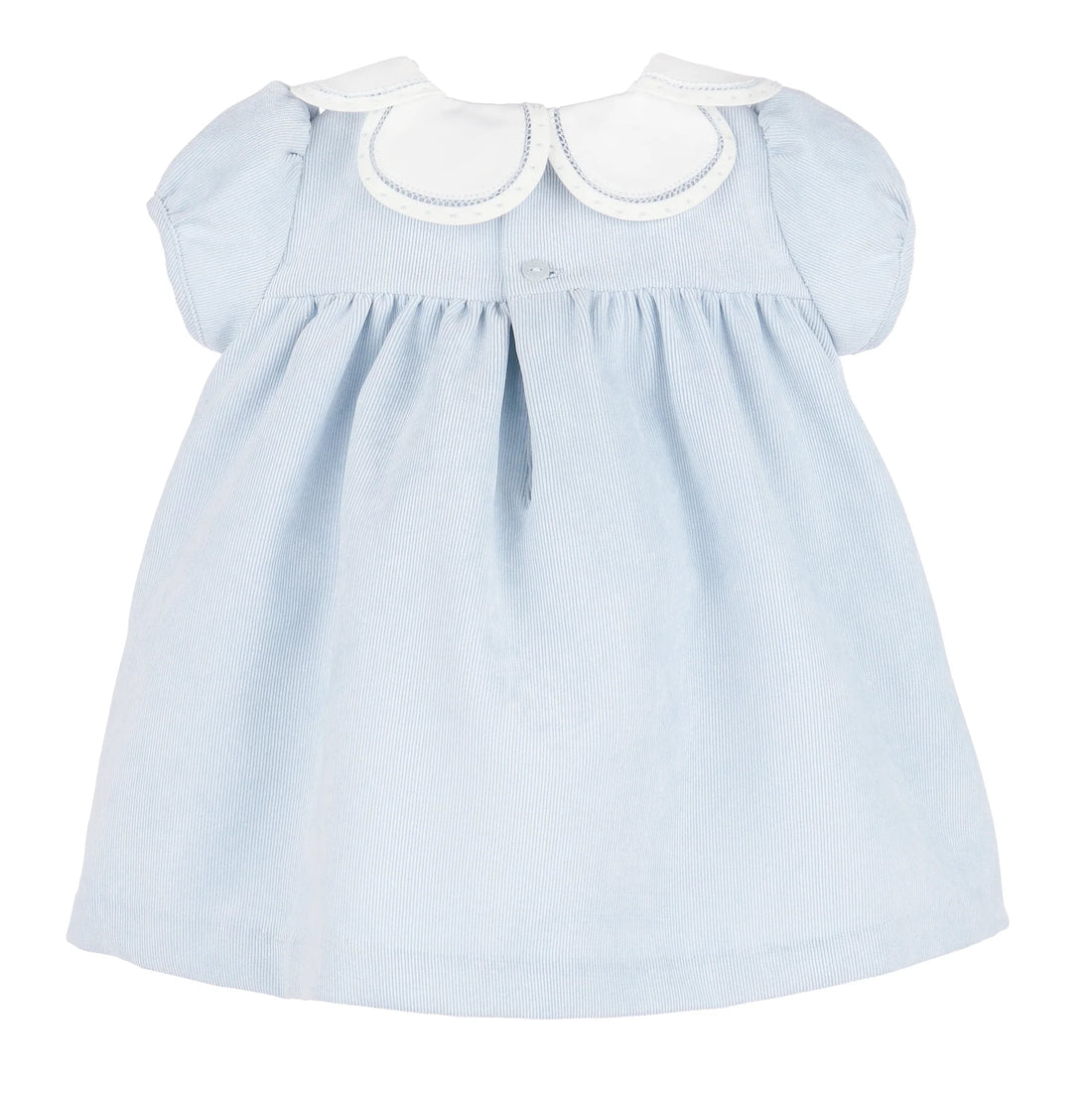 Vintage Cord Dress: Blue