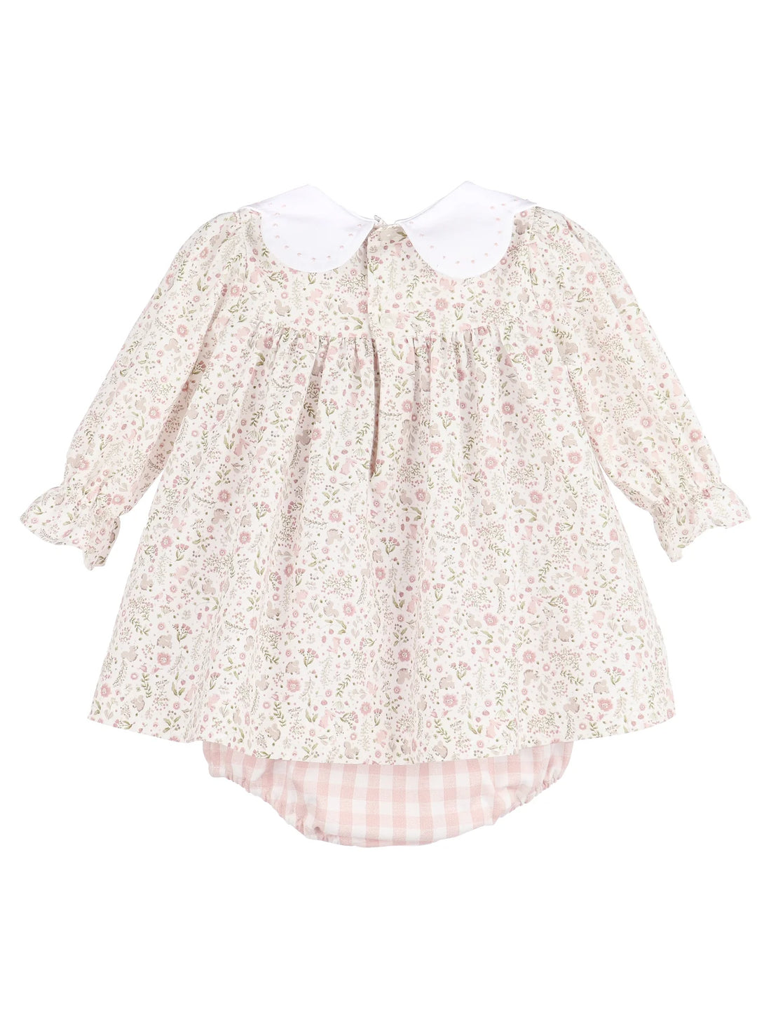 Forest Friends Float Dress: Pink
