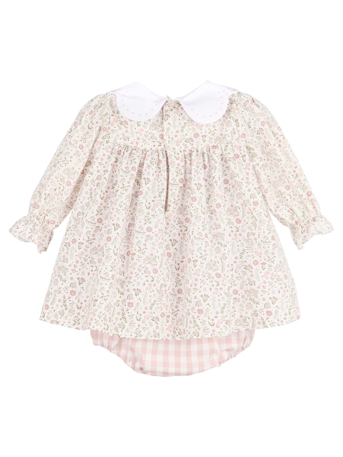 Forest Friends Float Dress: Pink