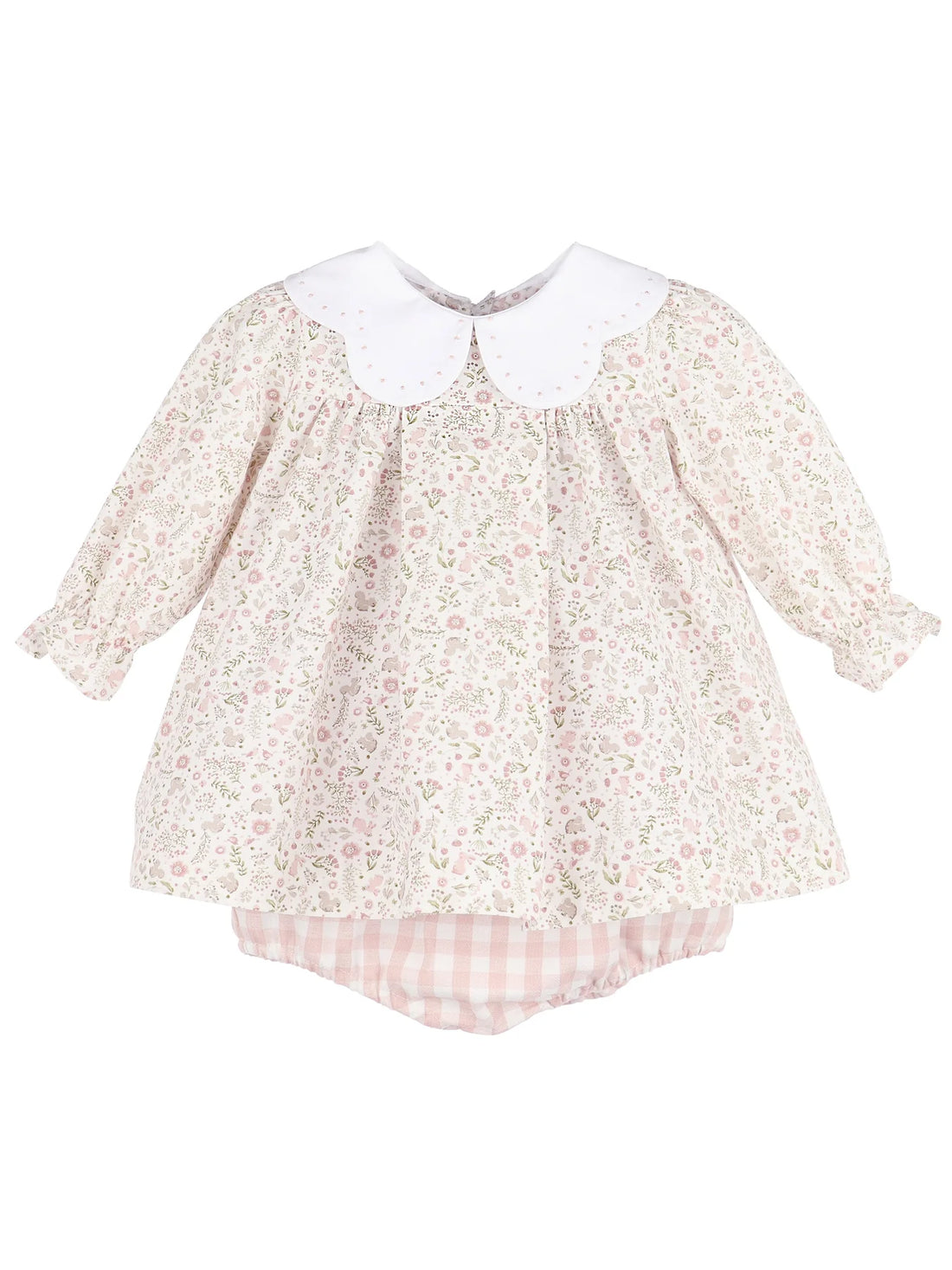 Forest Friends Float Dress: Pink