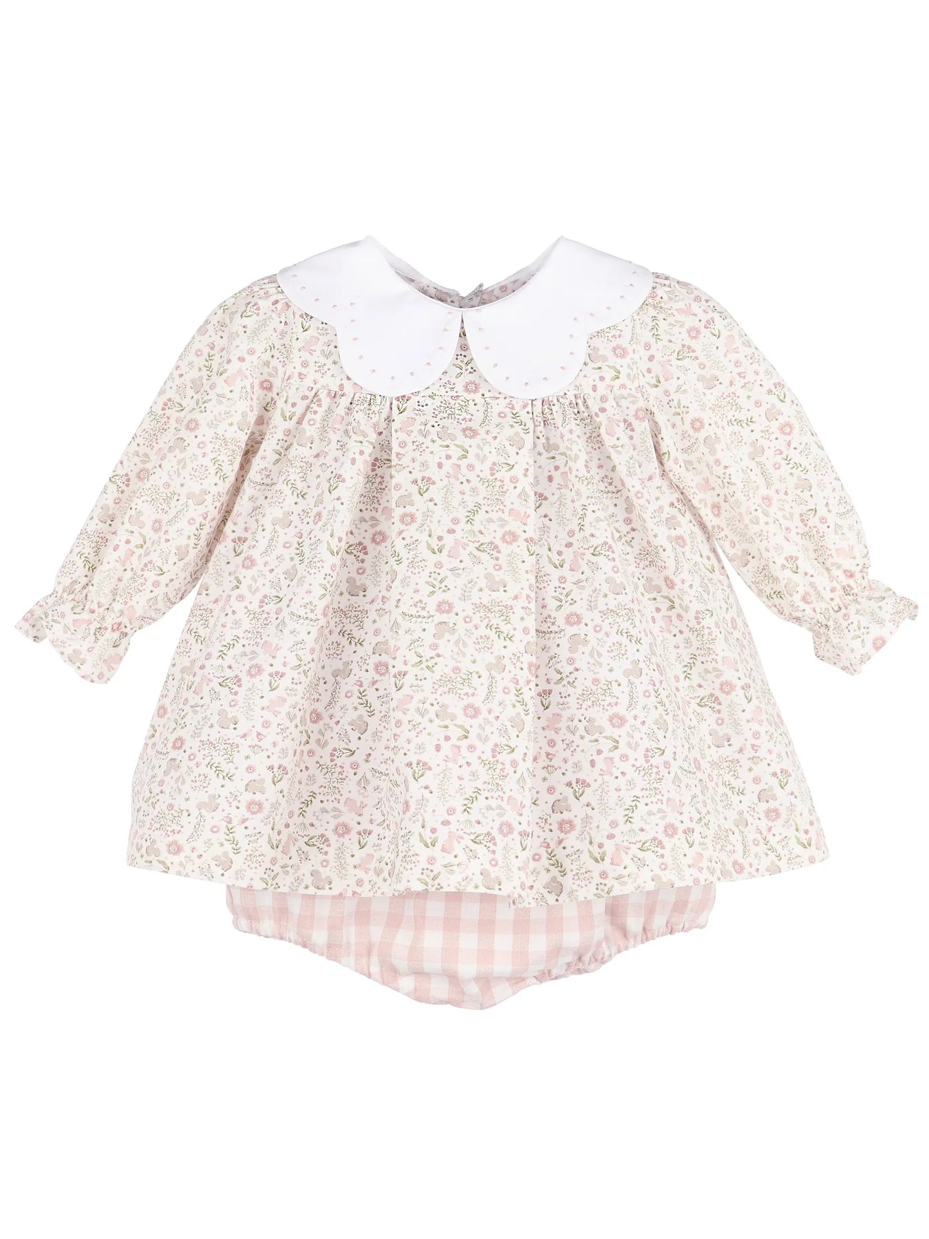 Forest Friends Float Dress: Pink
