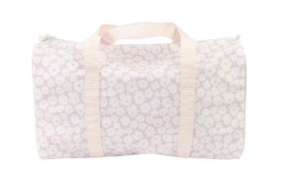 Apple of my Isla Duffle Bag: Lavender Daisies