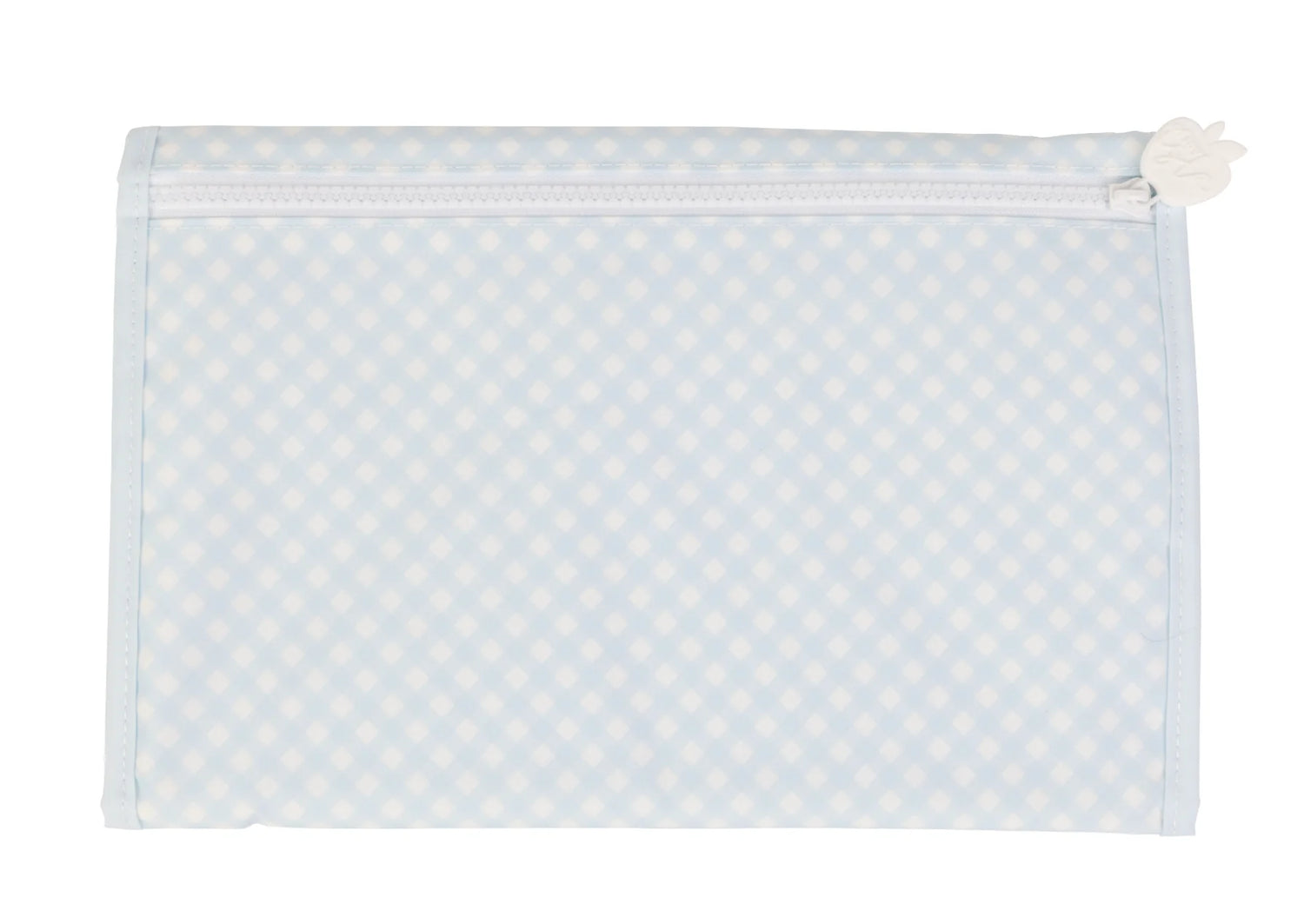Apple of my Isla The Changing Pad: Blue Gingham