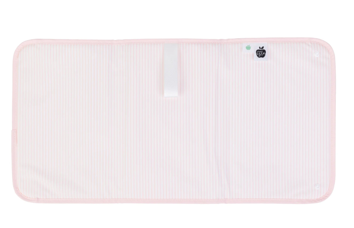 Apple of my Isla The Changing Pad: Light Pink Stripe