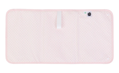 Apple of my Isla The Changing Pad: Pink Gingham