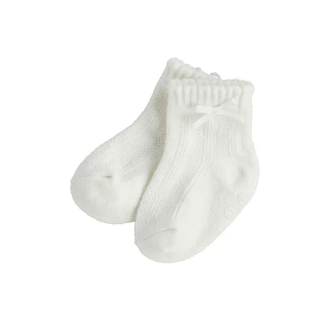 White Baby Socks