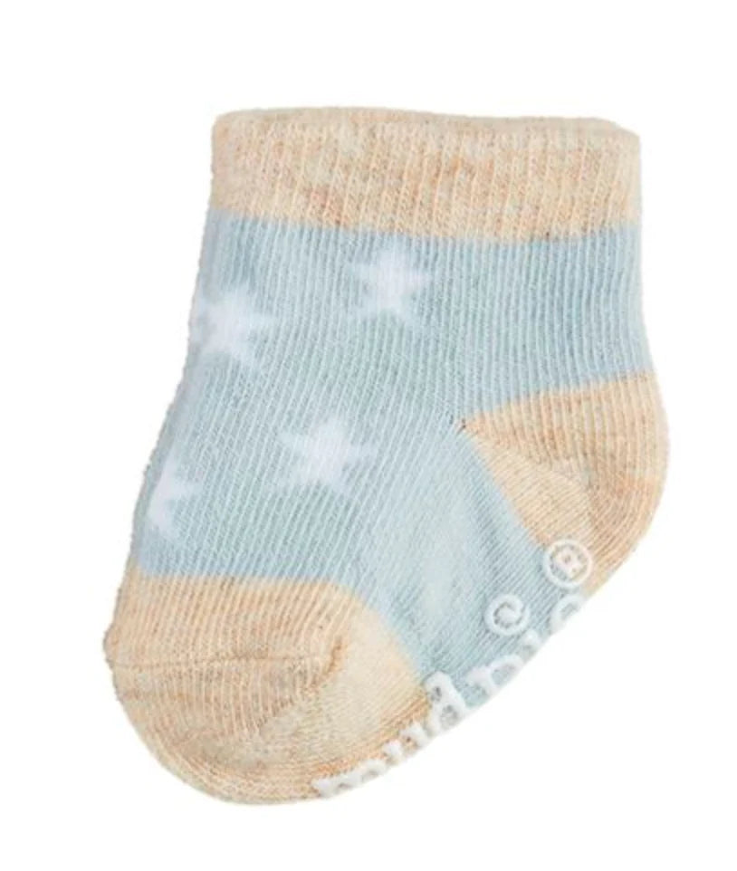 Blue Stars Baby Socks
