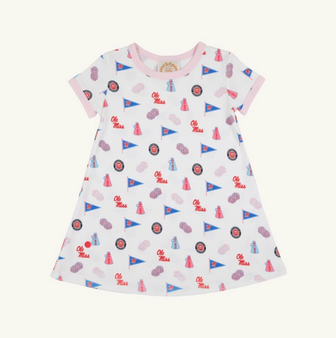 TBBC Polly Play Dress: Gawsh Almighty (Ole Miss)