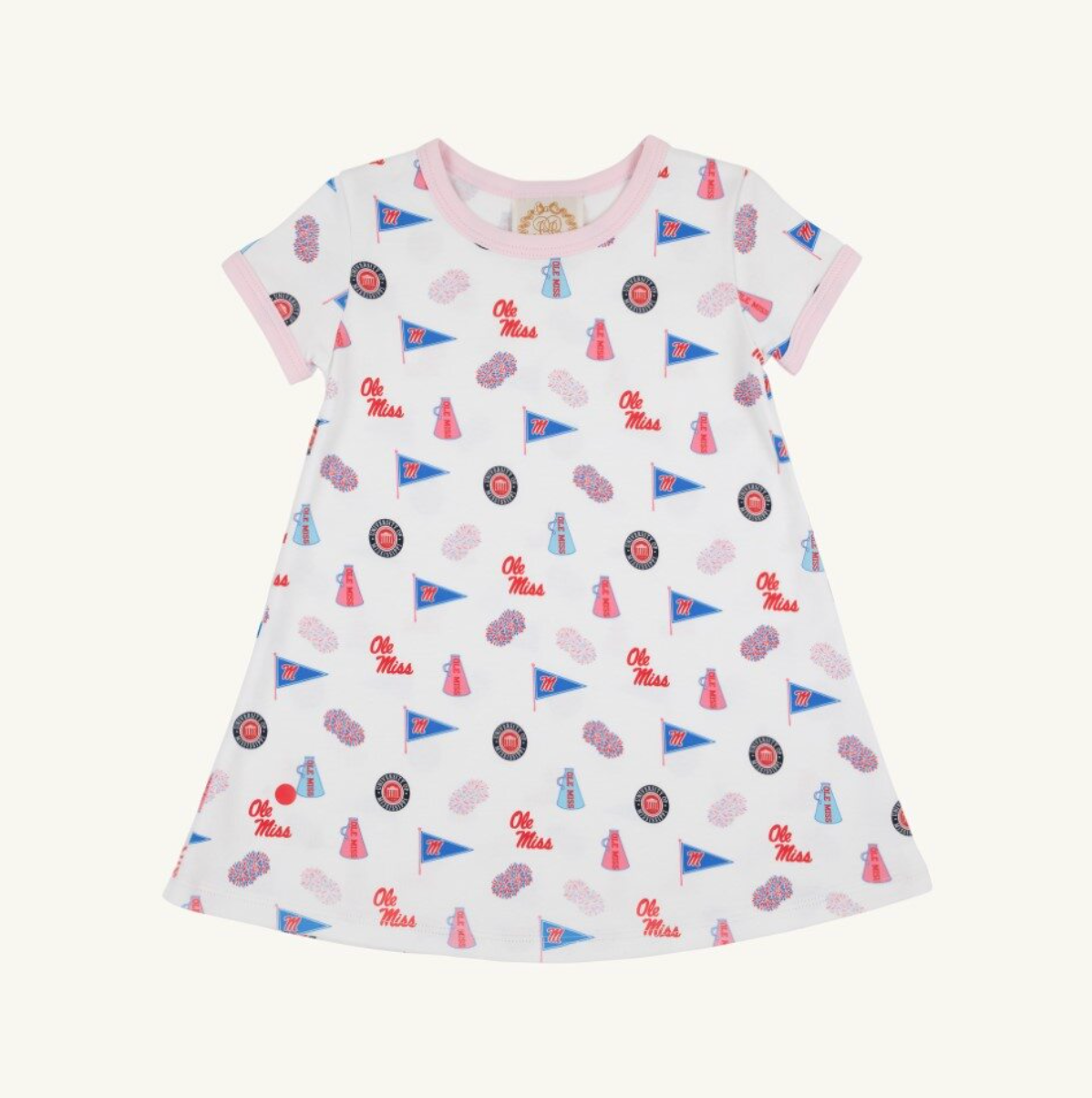 TBBC Polly Play Dress: Gawsh Almighty (Ole Miss)