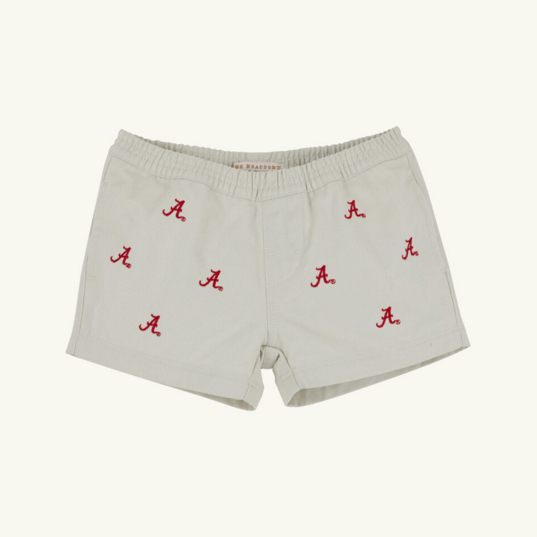 TBBC Critter Sheffield Shorts: Keenland Khaki/Alabama