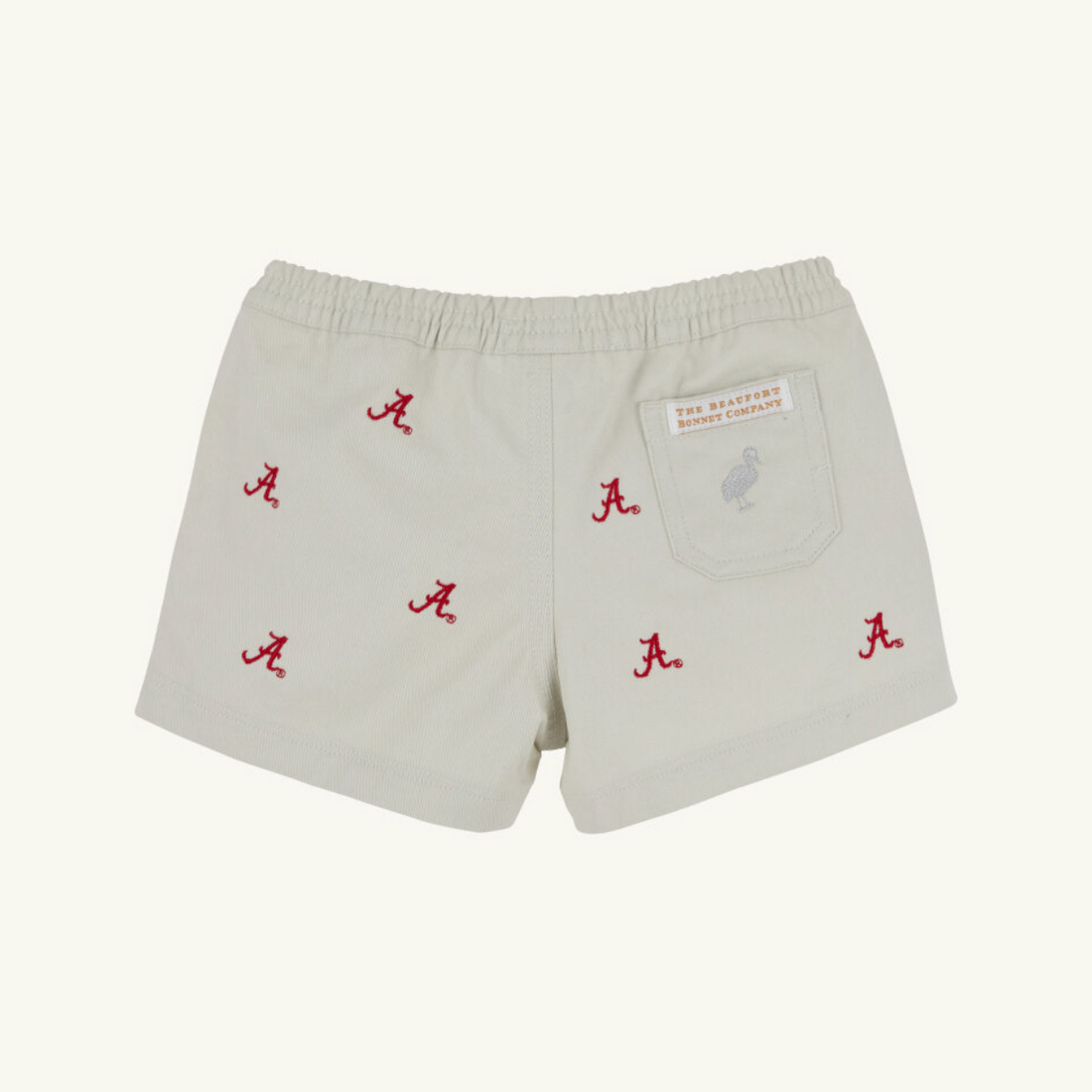TBBC Critter Sheffield Shorts: Keenland Khaki/Alabama