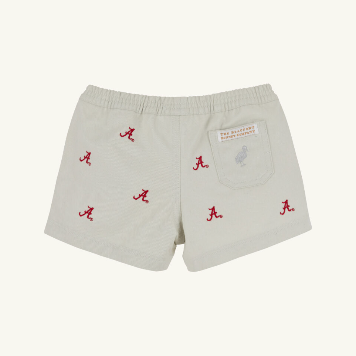 TBBC Critter Sheffield Shorts: Keenland Khaki/Alabama