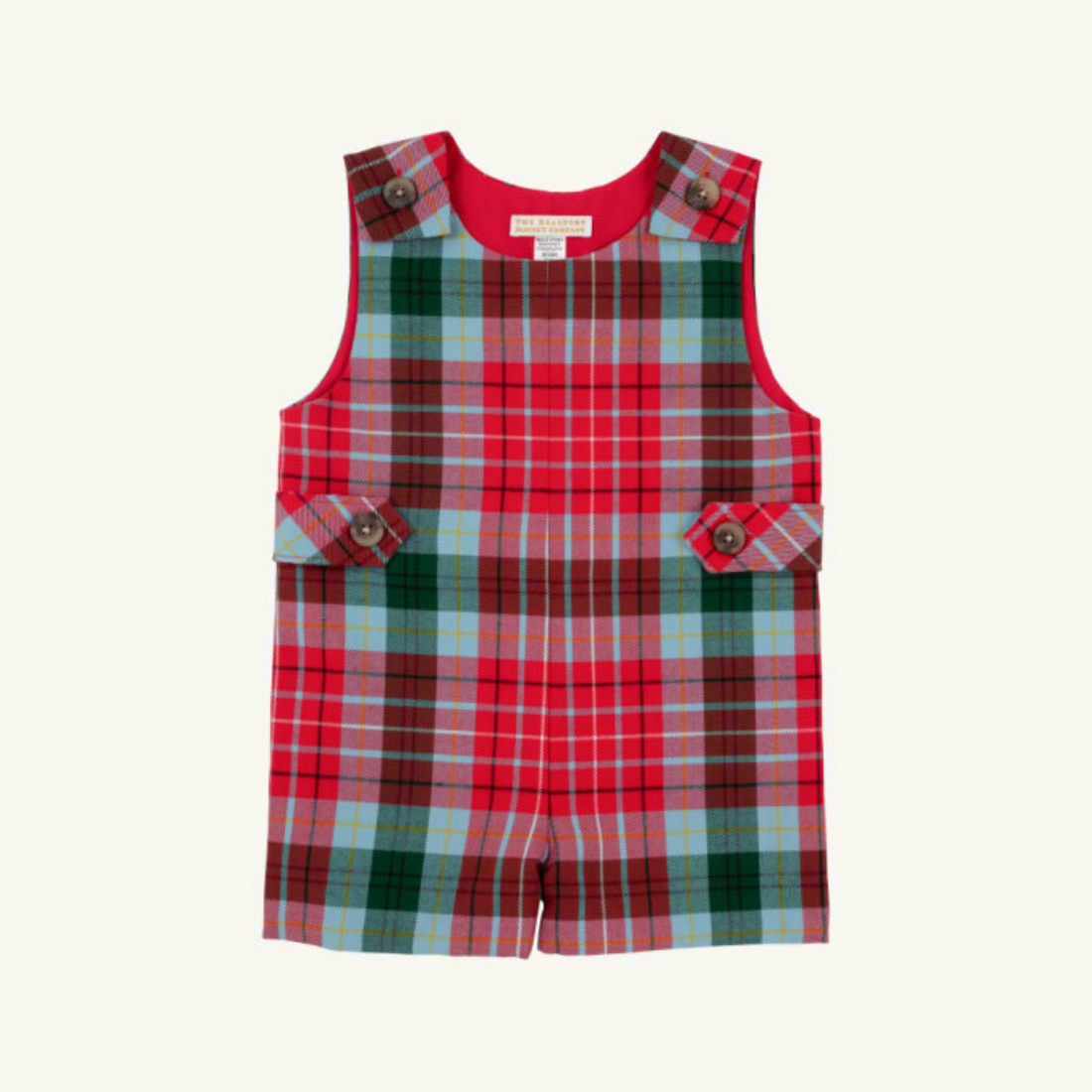Jack Keene Jon Jon: Wilson Pier Plaid/Richmond Red