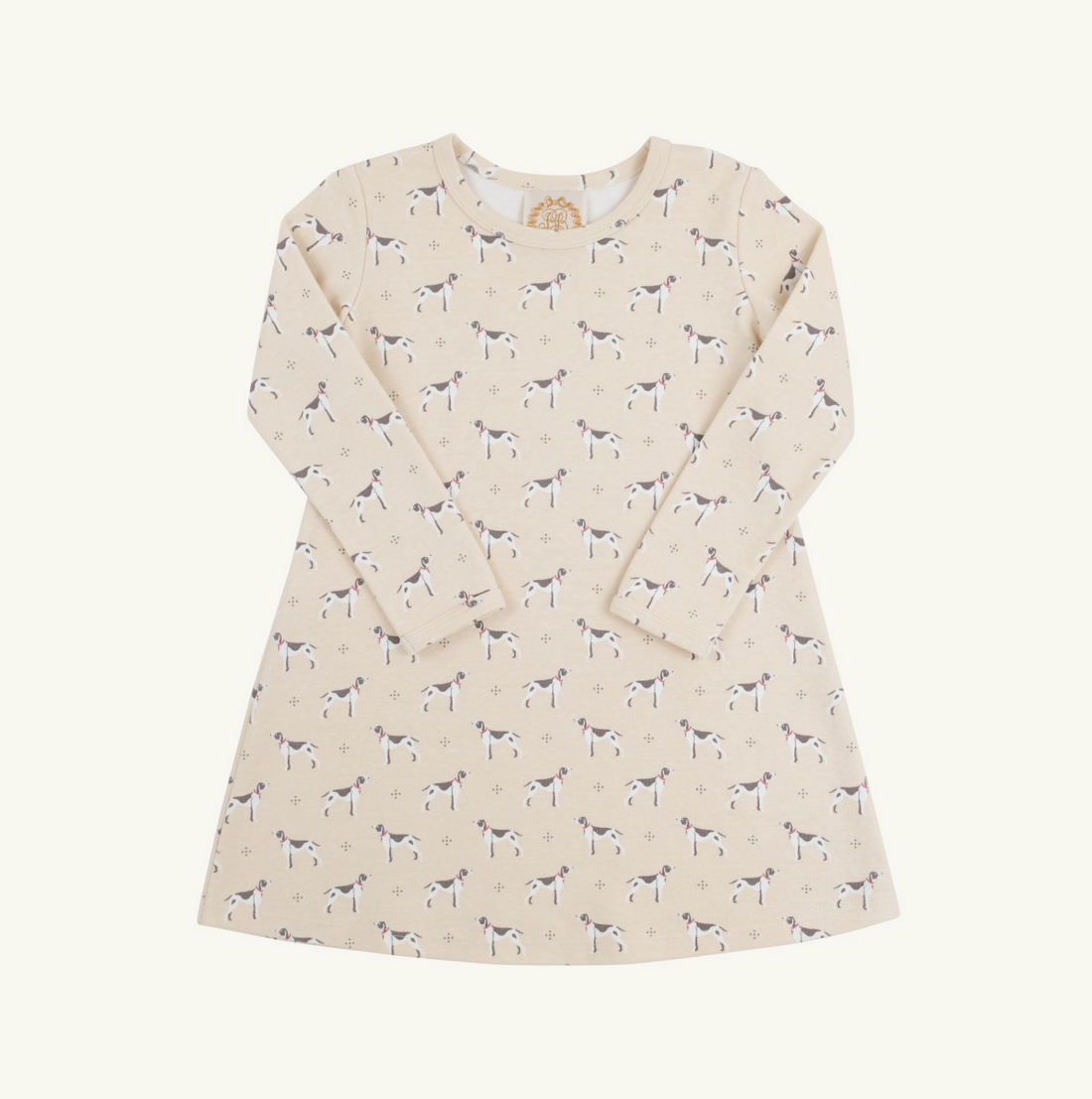 Long Sleeve Polly Play Dress: Carolina Hunt Club