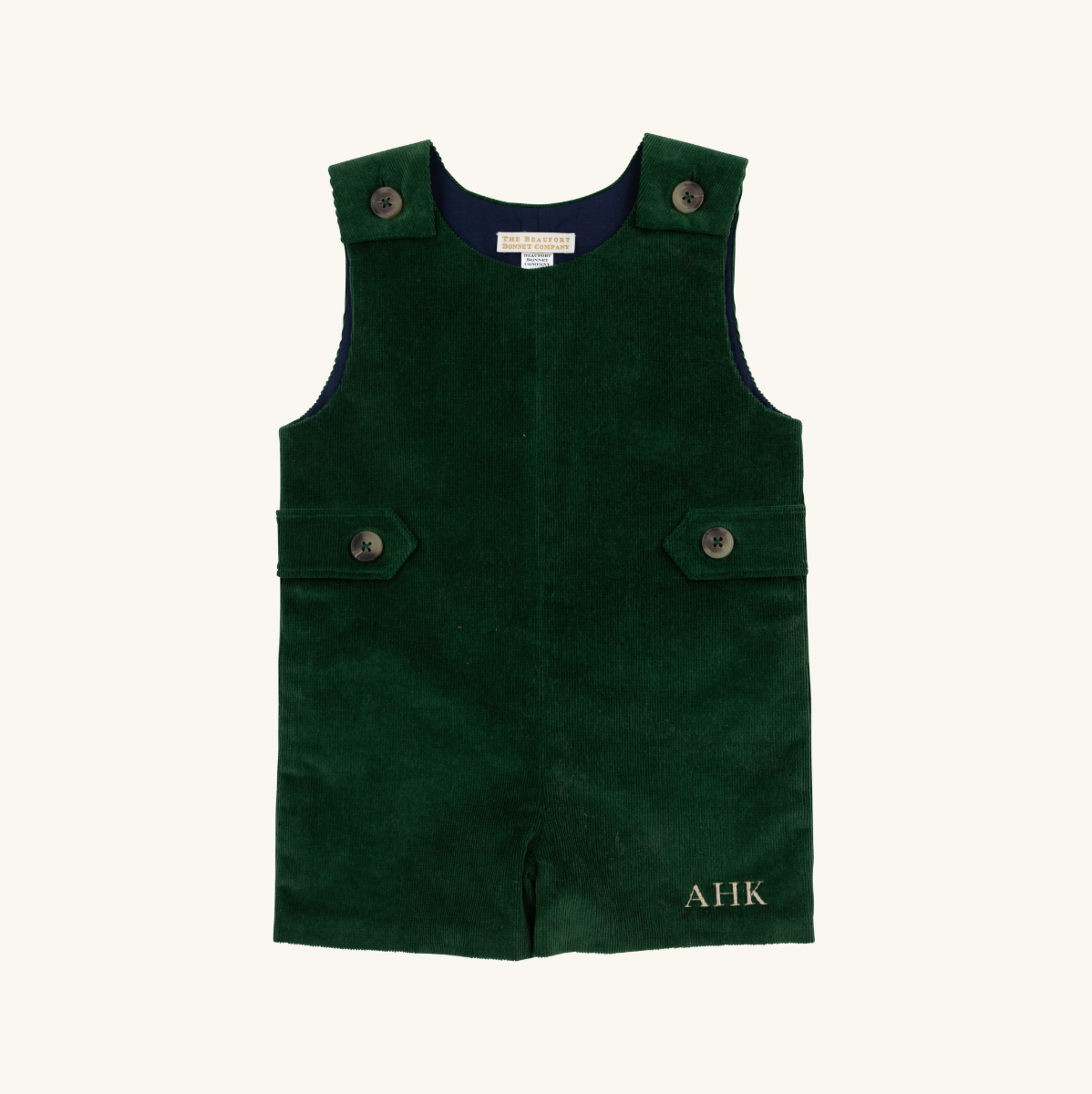 TBBC Jack Keene Jon Jon: Grier Green Corduroy