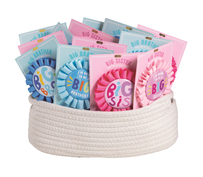 Big Bro/Big Sis Button &amp; Balloon Set