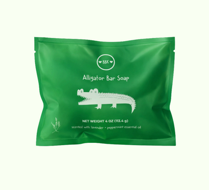 Alligator Bar Soap