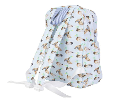 Apple of my Isla The Backpack (Small): Mallards