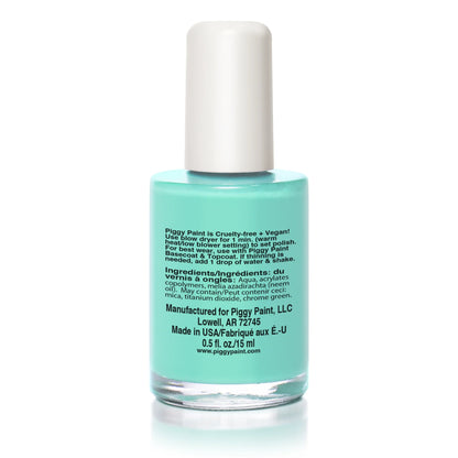 Piggy Paint Nail Polish: Sea Ya Later (Matte Sea Foam Green)