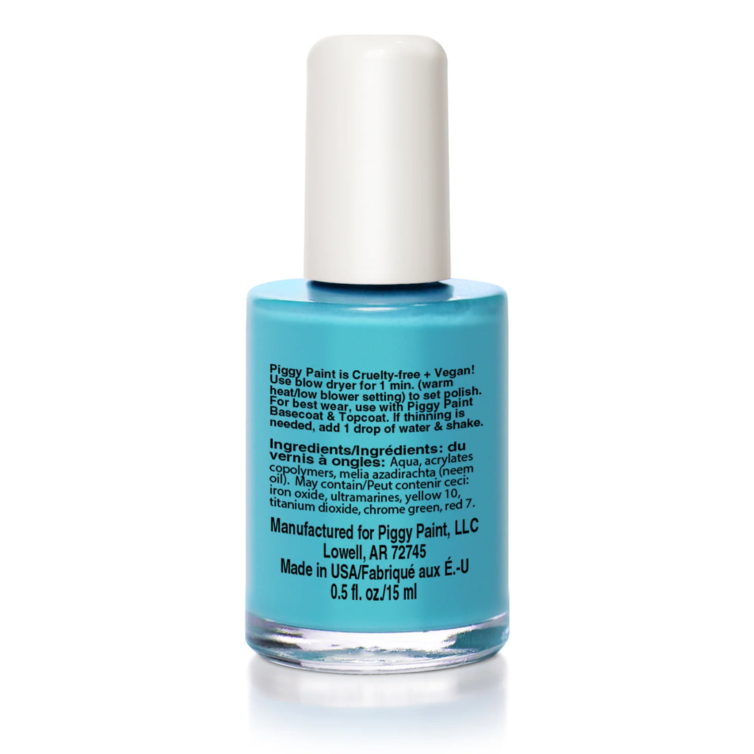 Piggy Paint Nail Polish: Sea-Quin (Matte Turquoise)