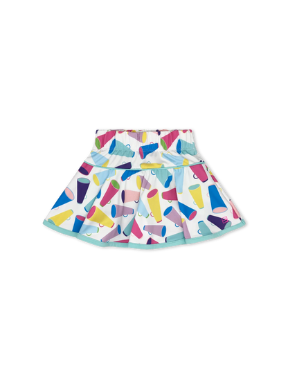 Quinn Skort: Two Four Six Eight, Totally Turquoise