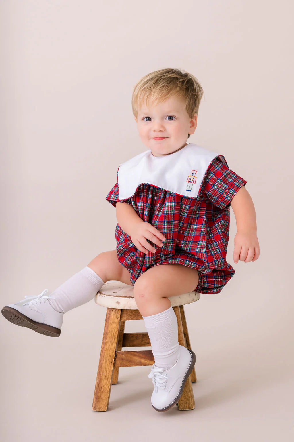 Christian Bubble Woodstock Plaid: Nutcracker