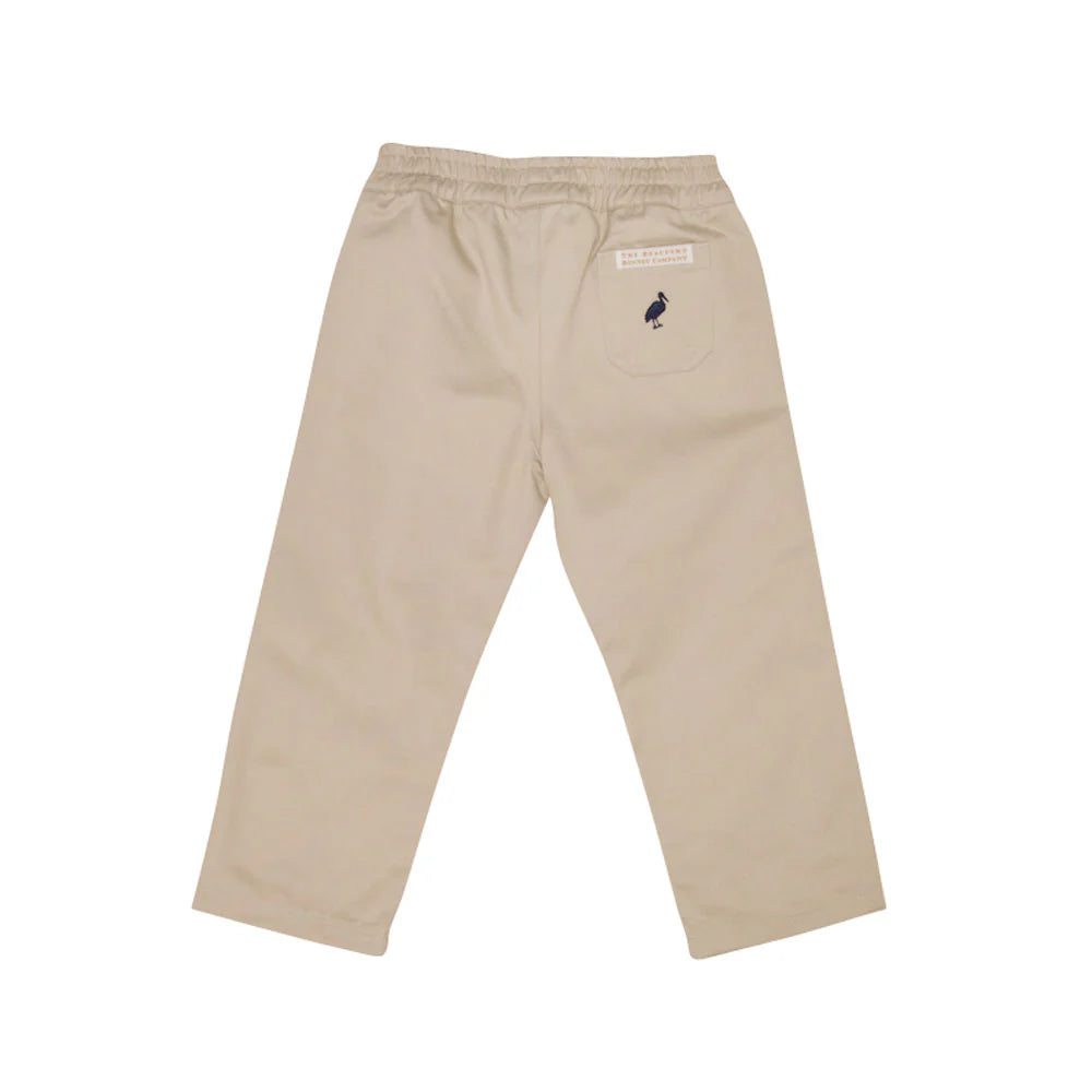 TBBC Sheffield Pants: Keenland Khaki with Nantucket Navy