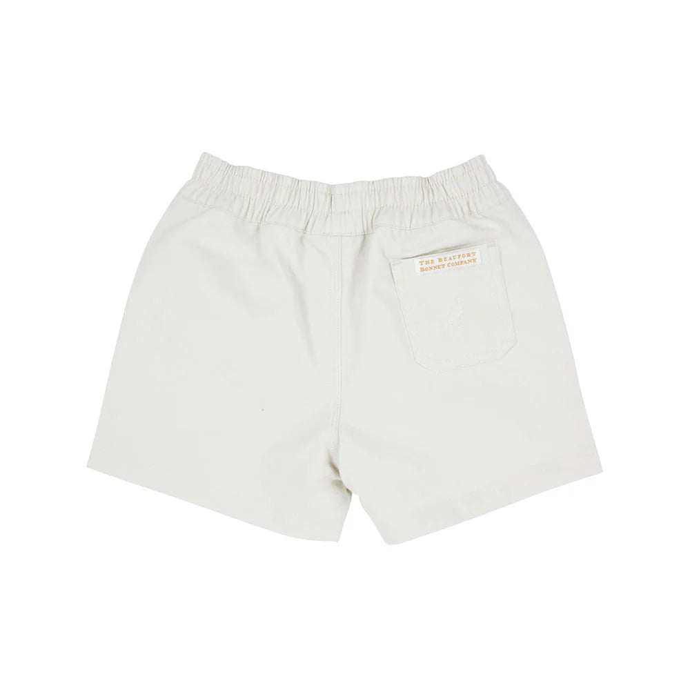 TBBC Twill Sheffield Shorts: Saratoga Stone